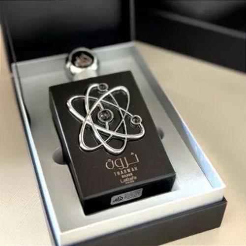 Lattafa Thurwa Silver Eau De Parfum by Lattafa - For Men — image 4