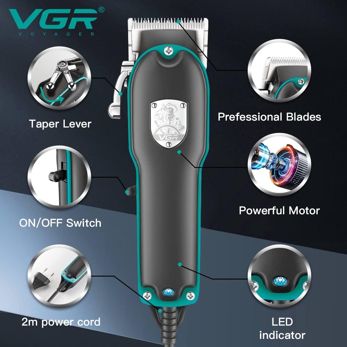 VGR V-123 Professional Hair Clipper For Salons and Professionals — image 3