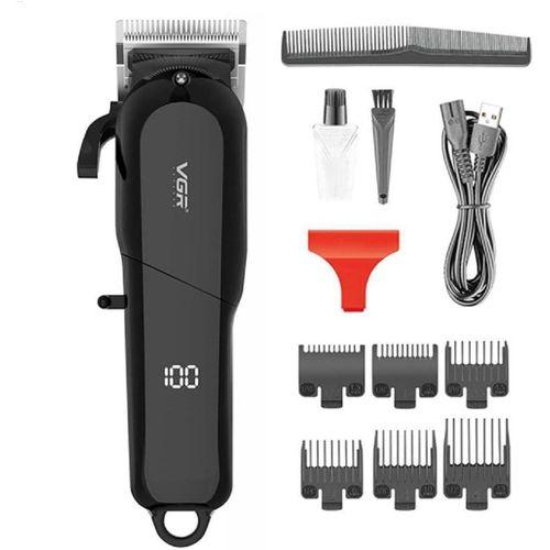 VGR V-118 Professional Rechargeable Electric Hair Clipper for Men - Black — image 3