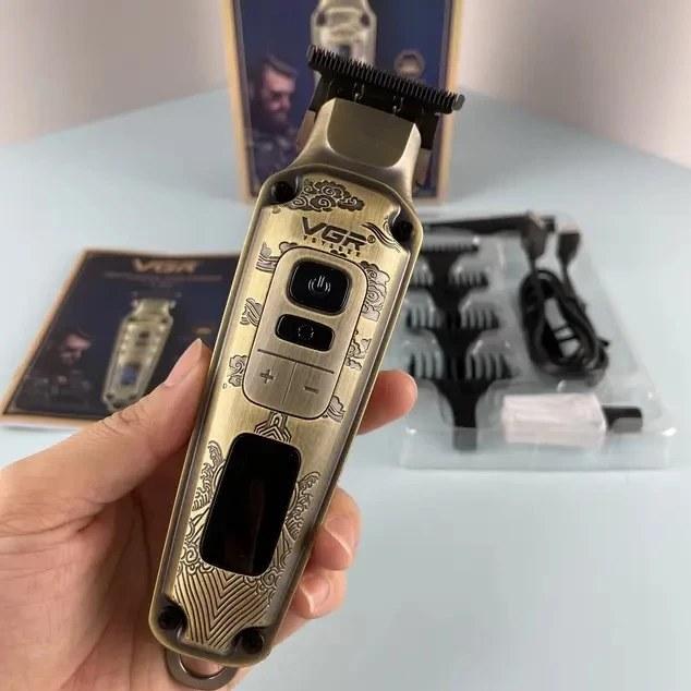 ماكينة حلاقة وقص الشعر للرجال بالشحن VGR V-901