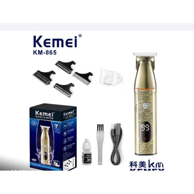KM-865 - Professional Electric Hair Clipper for Men Rechargeable - Multi-Head - Comfortable Design — image 3