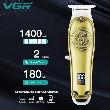 Professional Cordless Hair Clipper VGR V-920 — image 5