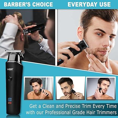 Hair and Beard Trimmer for Men in Black VGR V-937 — image 3