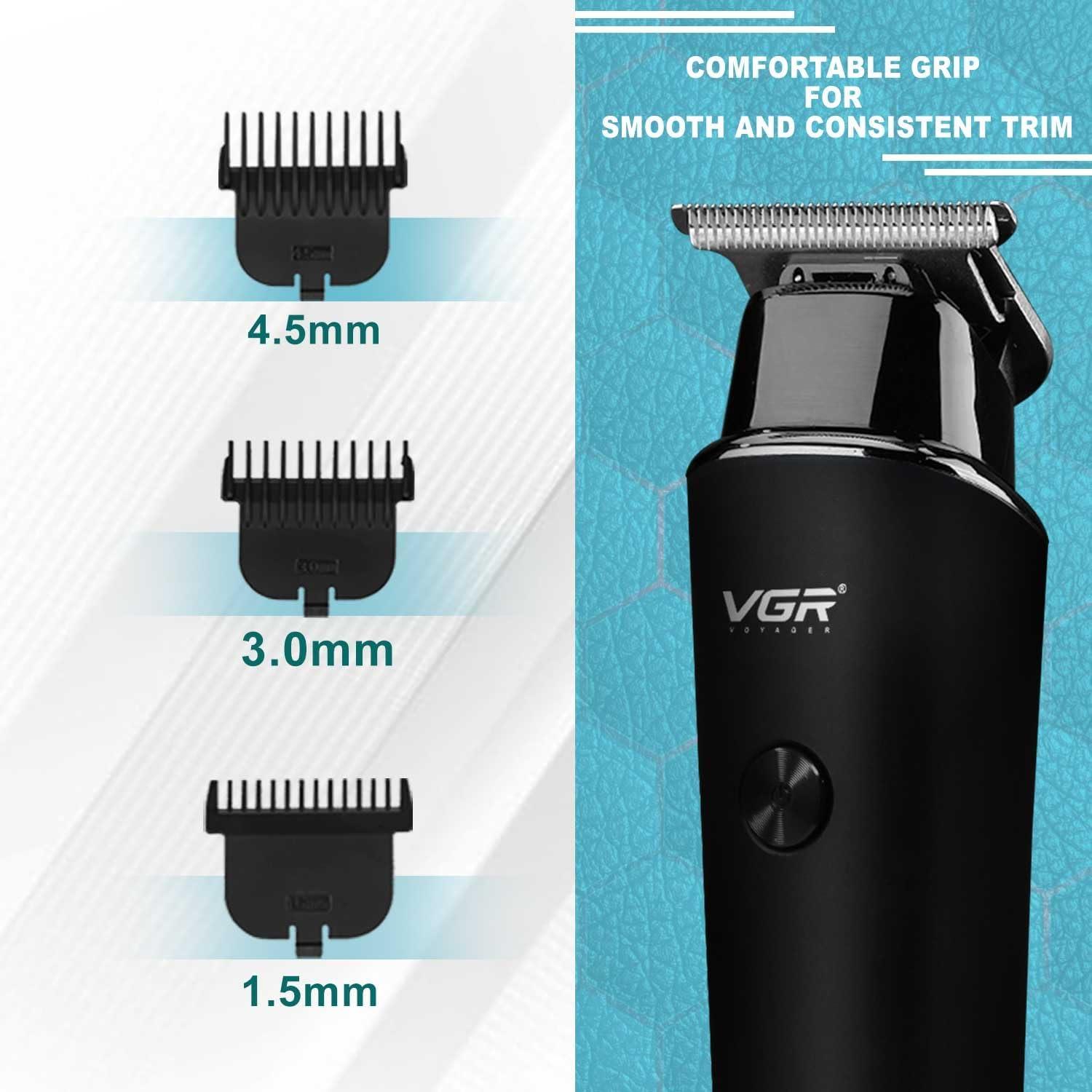 Hair and Beard Trimmer for Men in Black VGR V-937 — image 4