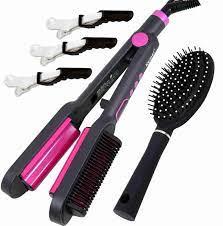 Kemei KM 2263 Hair Curling Iron - Slim barrel, 5 heat settings, easy-to-wear brush — image 2