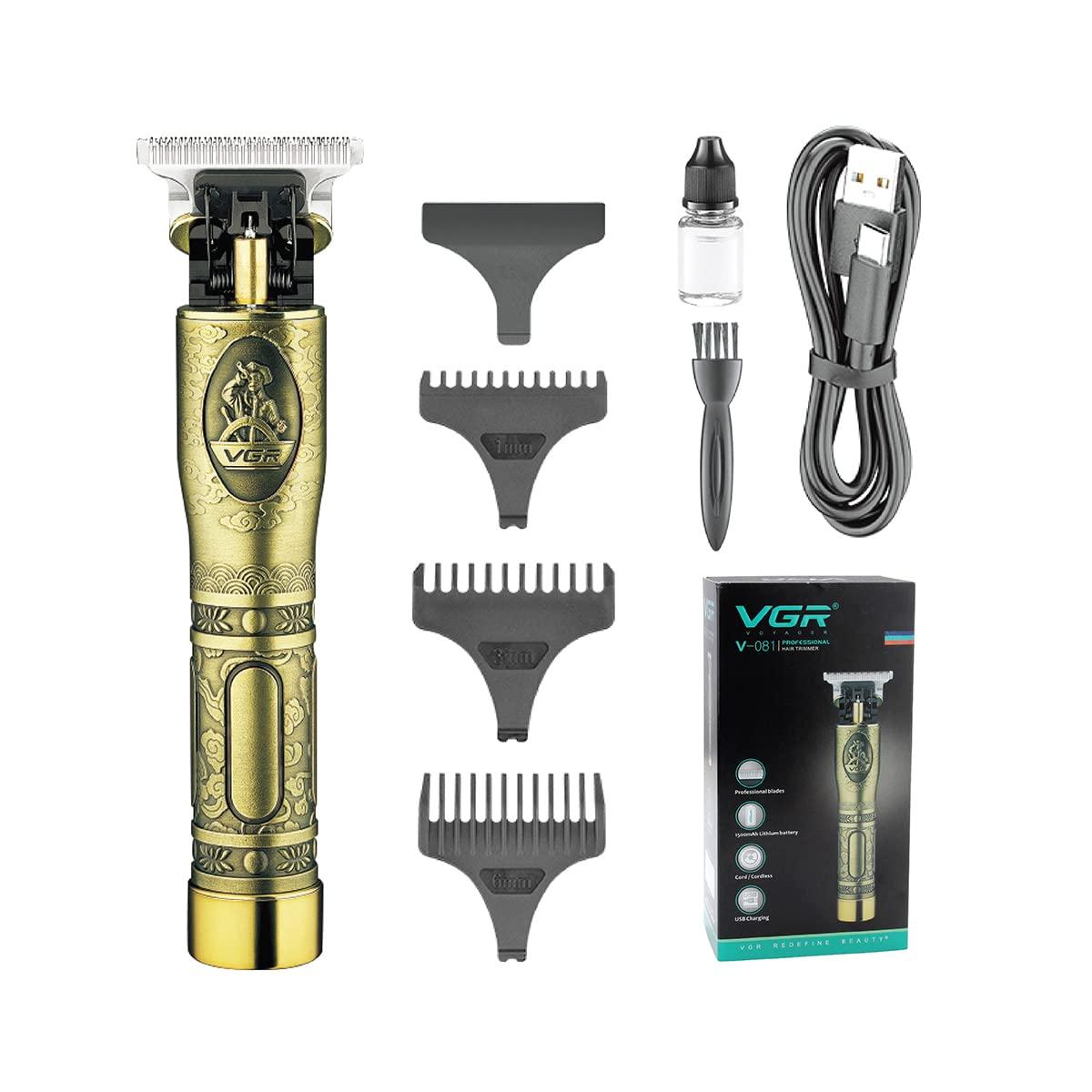 Professional hair clipper with drawing and defining blades for men from VGR V-081 — image 5