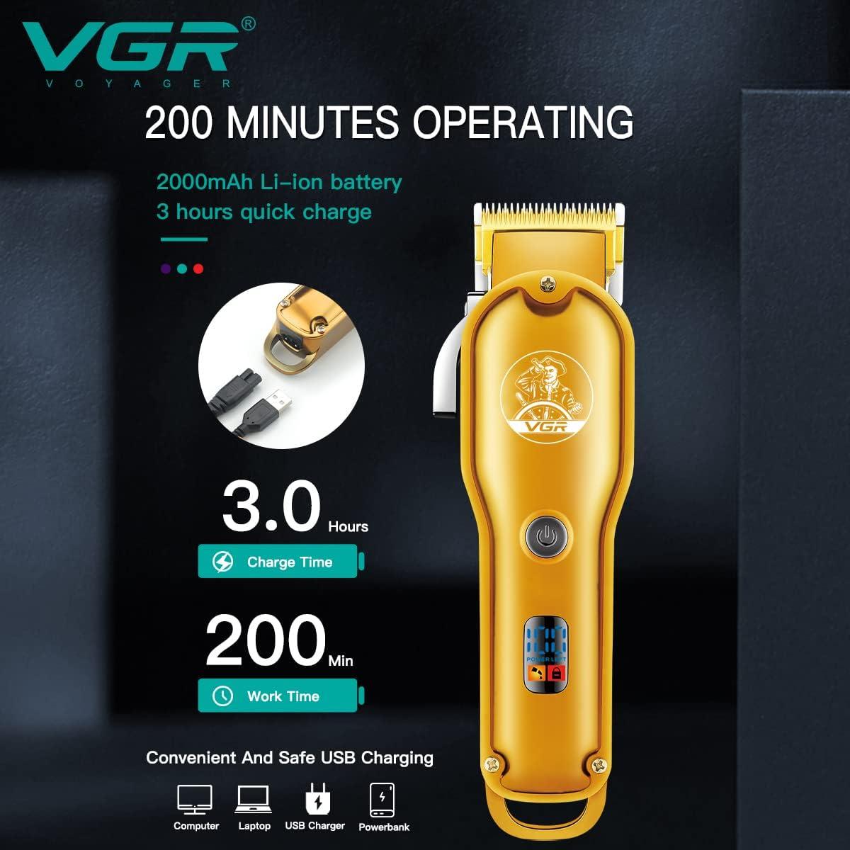 VGR V-650 Professional Hair Clipper — image 2