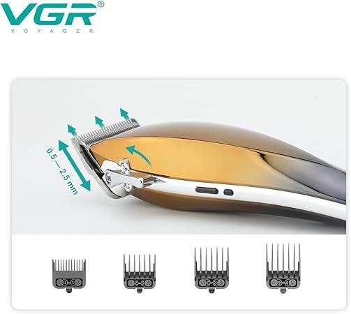 VGR V-115 Hair Clipper, LED Display, 2000mAh Battery for 200 Minutes of Operation, IPX4 Water-Resistant — image 5