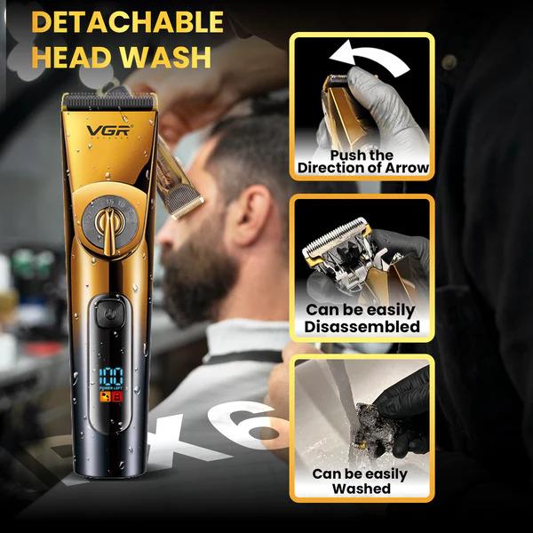 VGR V-663 hair clipper for men — image 2