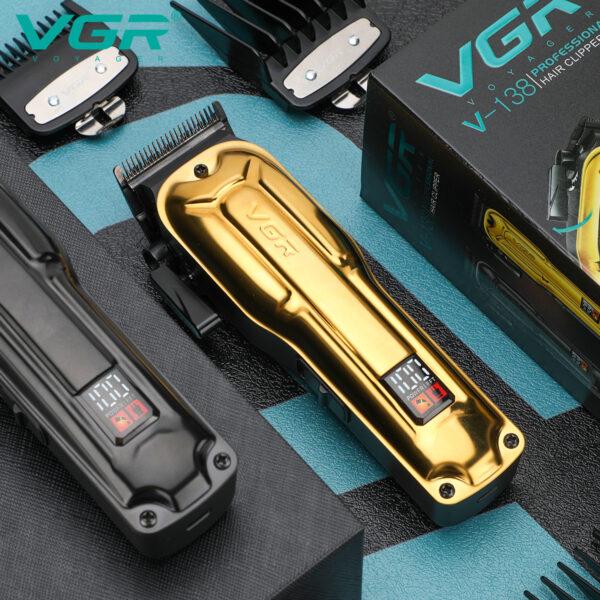 ماكينة الحلاقة الاحترافية المعدنية VGR V-138