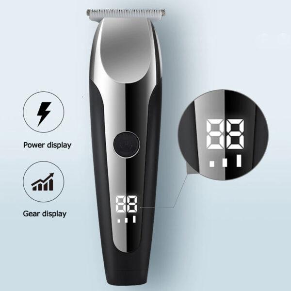 V-059 - Professional electric hair clipper for men from VGR - Rechargeable - 6 heads - Dry operation — image 5