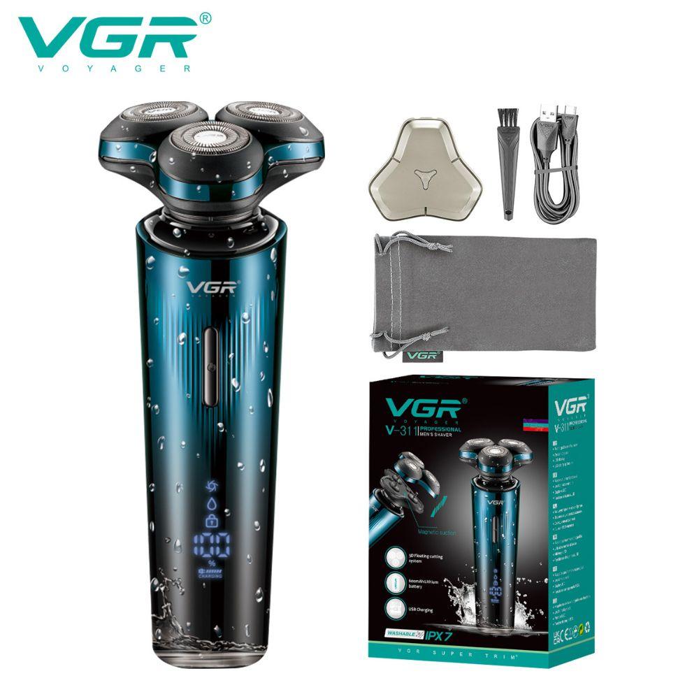 V-311 - Professional electric hair clipper and smoothing machine for men, rechargeable from VGR — image 5