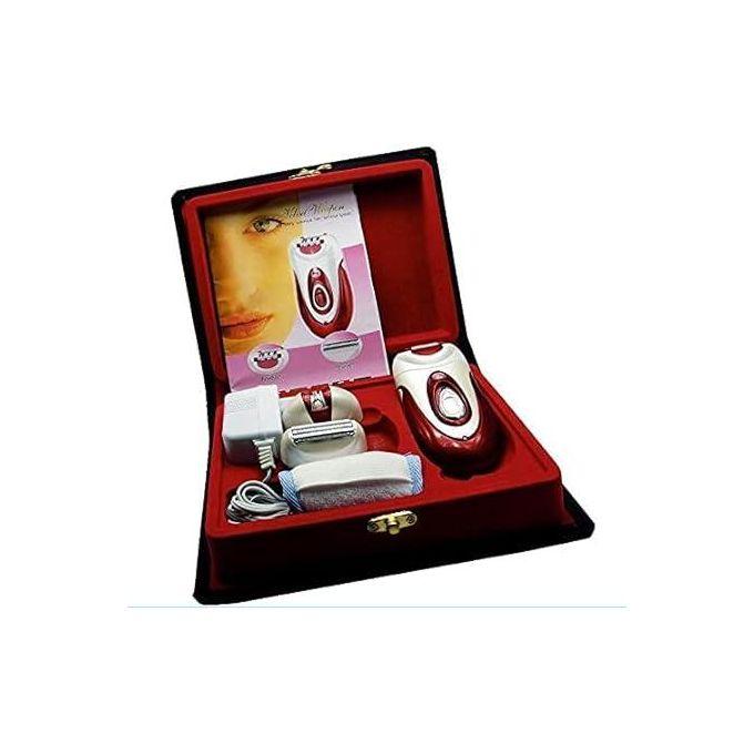 Kemei KM-1888 hair removal machine - 3 in 1 for women - rechargeable - two speeds - professional hair removal tool — image 3