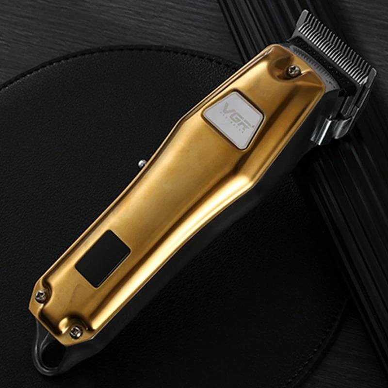 V-655 - Professional electric hair clipper for men, rechargeable - stainless steel - 10 watts — image 2