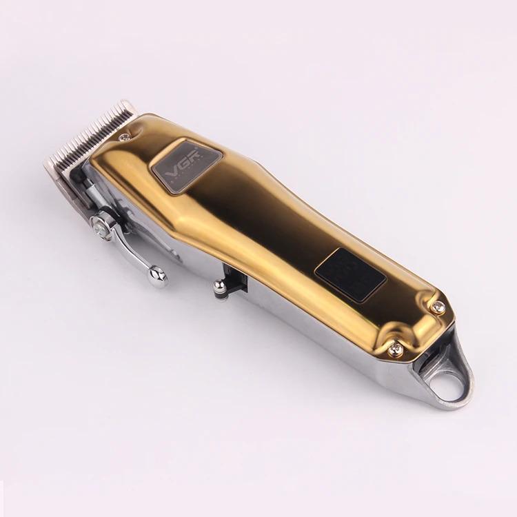 V-655 - Professional electric hair clipper for men, rechargeable - stainless steel - 10 watts — image 4