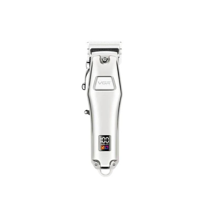 V-655 - Professional electric hair clipper for men, rechargeable - stainless steel - 10 watts — image 5