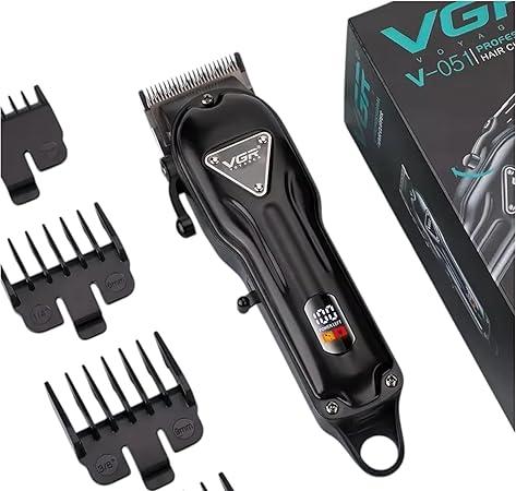 V-051 Professional Electric Hair Clipper for Men - Rechargeable with Ceramic Blades, 2500 mAh Lithium Ion Battery — image 2