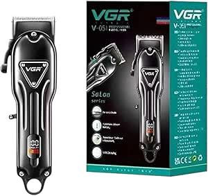 V-051 Professional Electric Hair Clipper for Men - Rechargeable with Ceramic Blades, 2500 mAh Lithium Ion Battery — image 4