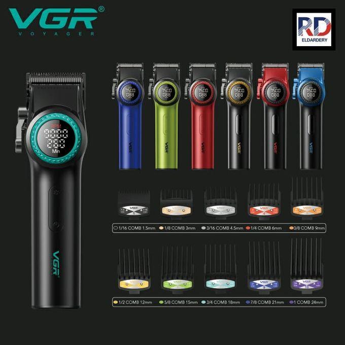 V-001 Professional Electric Hair Clipper for Men - Rechargeable - 9000 RPM - 4600 mAh Lithium Battery - Multi-Speed — image 2