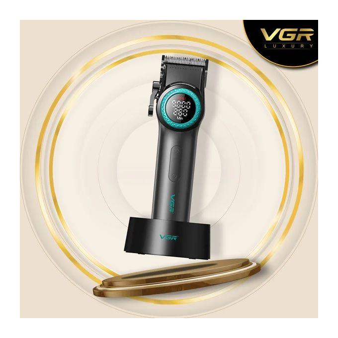 V-001 Professional Electric Hair Clipper for Men - Rechargeable - 9000 RPM - 4600 mAh Lithium Battery - Multi-Speed — image 3