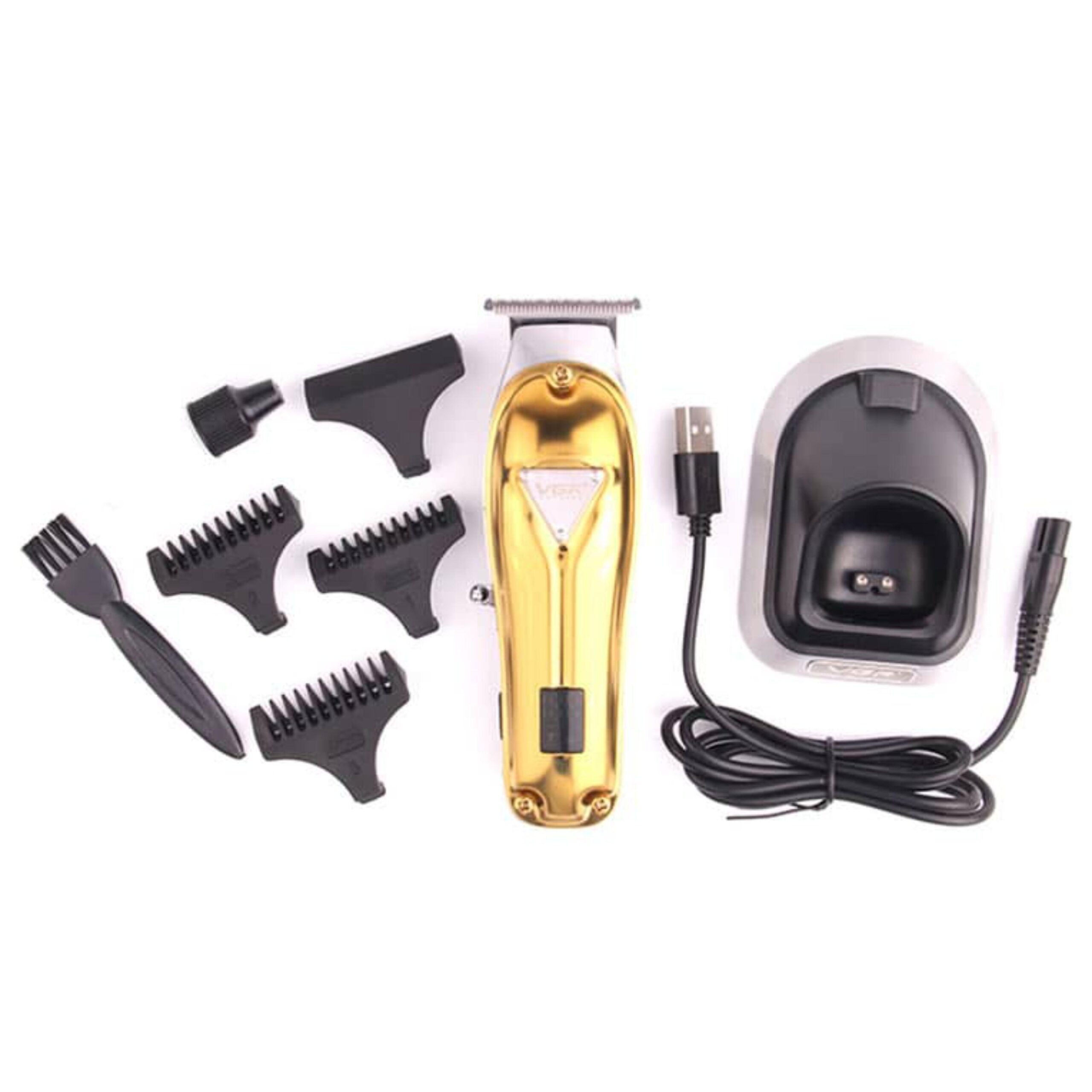 V-908 - Professional Electric Hair Clipper for Men Rechargeable by VGR - LED Display - Wet and Dry Cutting