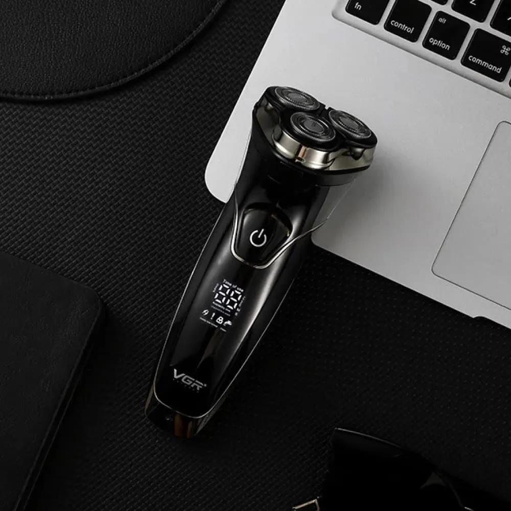 V-318 - Professional Electric Hair Clipper and Refinement Machine for Men - Rechargeable - Waterproof - Three-Dimensional Floating Head — image 2