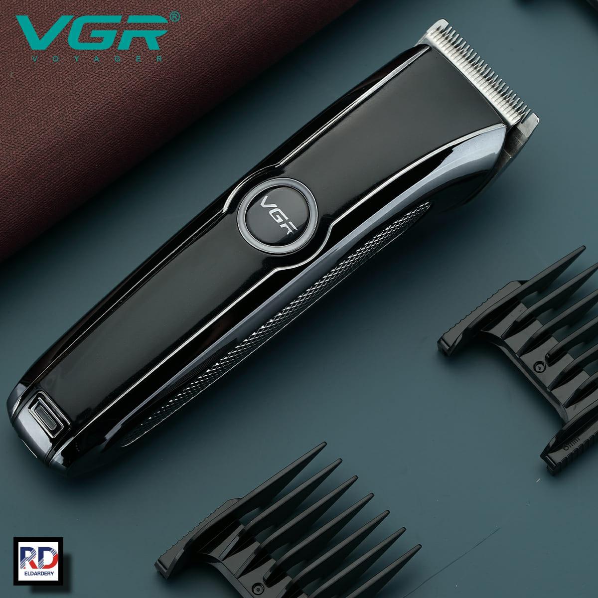 V-288 - Professional Electric Hair Clipper for Men Rechargeable by VGR, Stainless Steel Cutting Head, Metal Housing, Lithium Battery — image 3