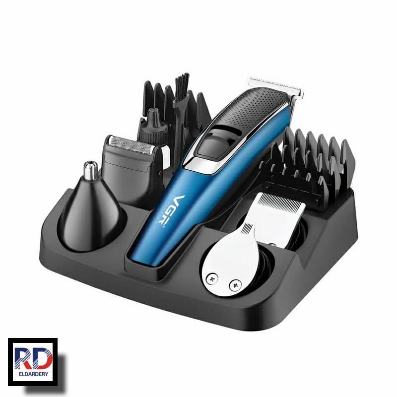 V-172 - Professional Electric Hair Clipper for Men Rechargeable by VGR - Multi-Purpose with 5 Heads — image 2
