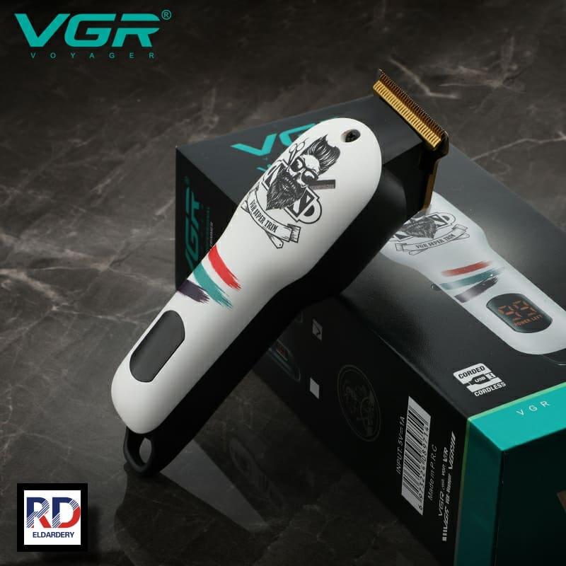 V-971 - Professional Electric Hair Clipper. Rechargeable for Men — image 2
