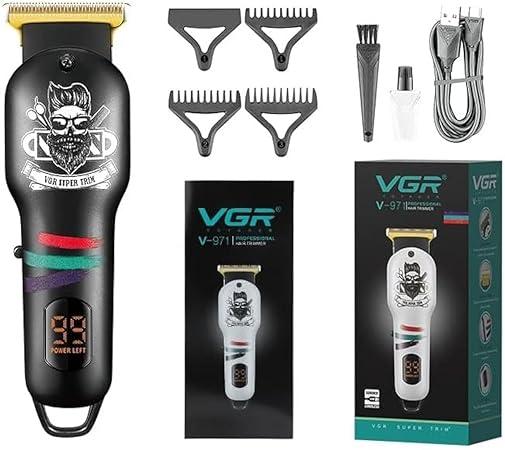 V-971 - Professional Electric Hair Clipper. Rechargeable for Men — image 4