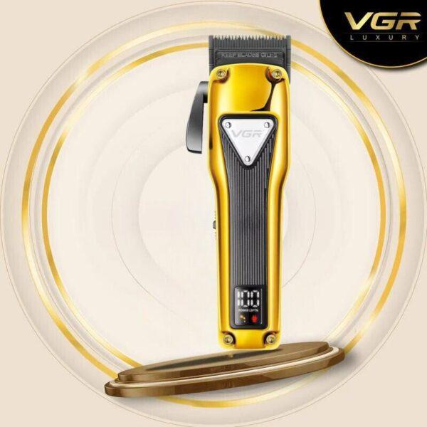 V-137 - Professional Electric Hair Clipper for Men by VGR, Rechargeable, Multi-Settings
