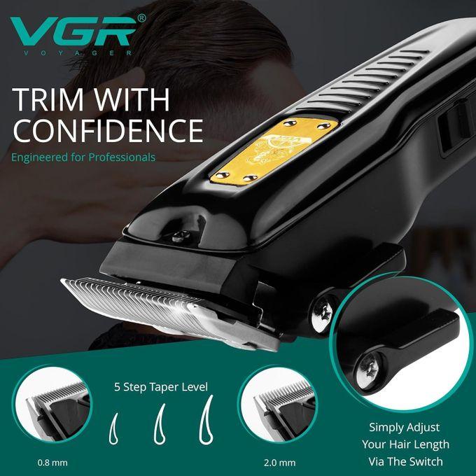 V-651 - Professional Electric Hair Clipper for Men - Rechargeable - Stainless Steel Blades - Multi-Speed — image 2