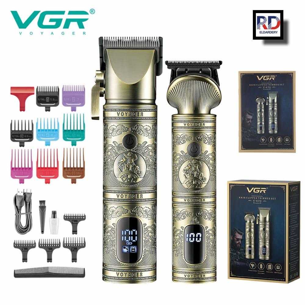 V-670 Professional Electric Hair Clipper for Men – Fast Charging and Comfortable Design — image 2