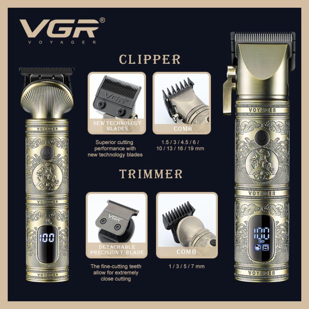 V-670 Professional Electric Hair Clipper for Men – Fast Charging and Comfortable Design — image 4