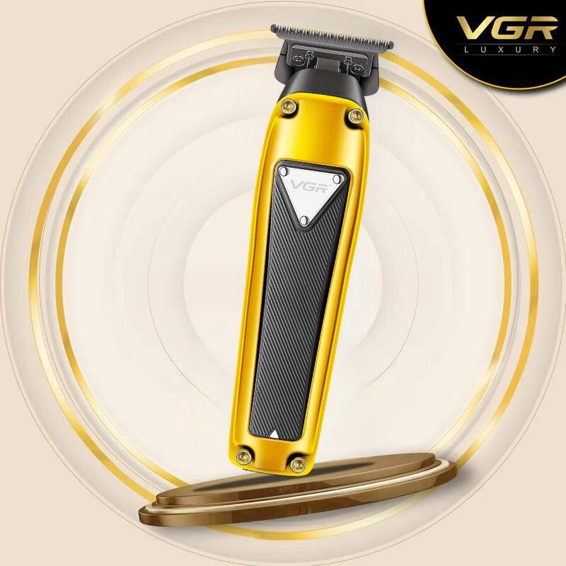 V-907 - Professional Electric Hair Clipper for Men from VGR, Rechargeable, 2000 mAh Lithium Battery, 4 Different Cutting Heads