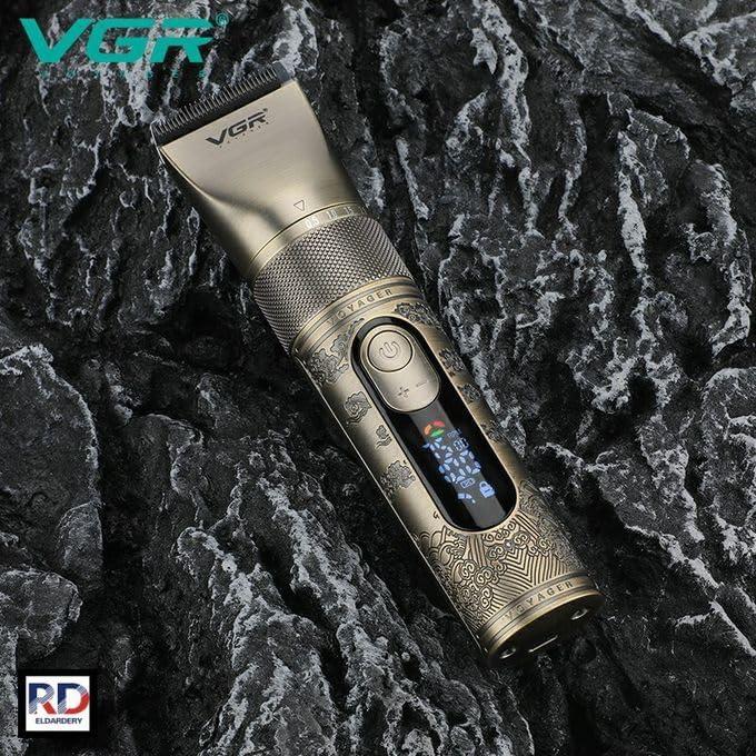 V-659 - Professional Electric Hair Clipper for Men - Rechargeable - LED Screen - Water Resistant — image 4
