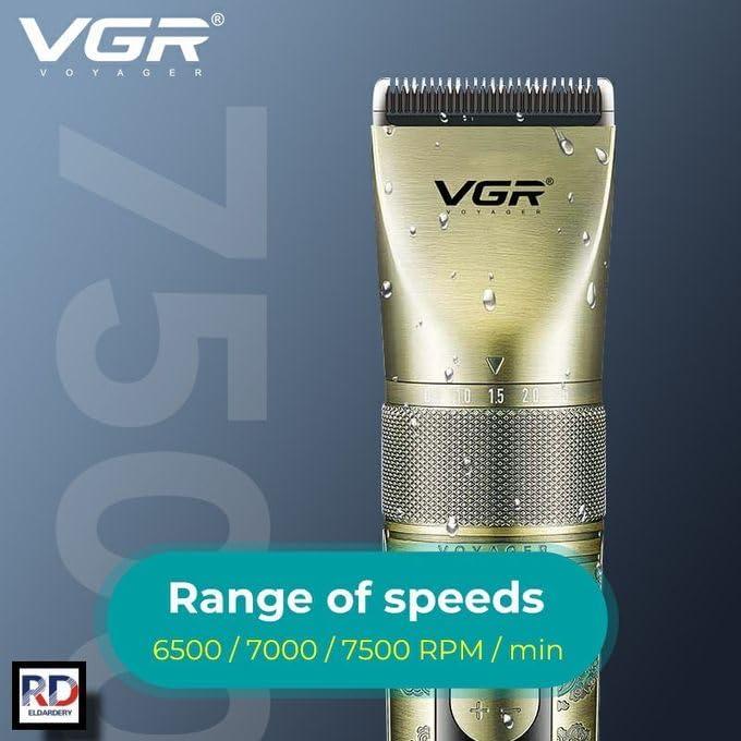 V-659 - Professional Electric Hair Clipper for Men - Rechargeable - LED Screen - Water Resistant — image 5