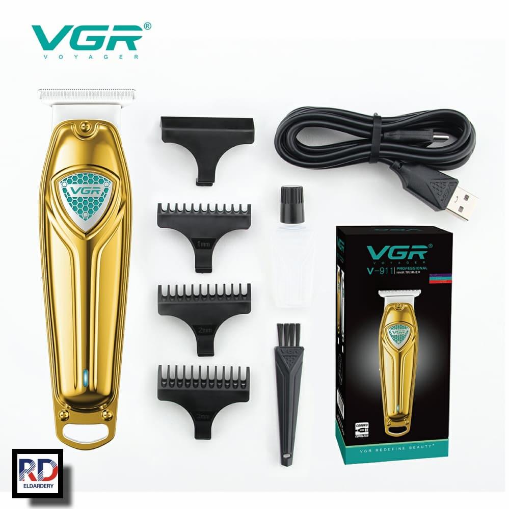 V-911 - Professional Electric Hair Clipper for Men Rechargeable - USB - Stainless Steel — image 3