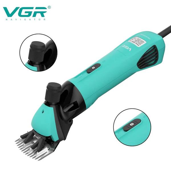  VGR V-816 Professional Sheep and Goat Wool Shearing Clipper - High-Performance Animal Care Tool in Green — image 4