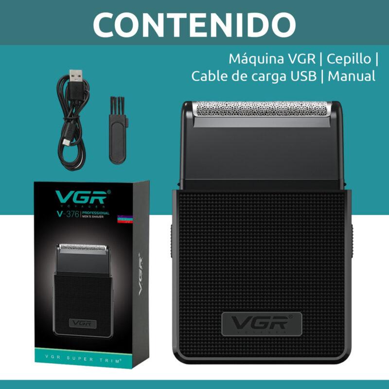 V-376 - Professional Electric Hair Clipper and Smoothing for Men Rechargeable - VGR — image 4