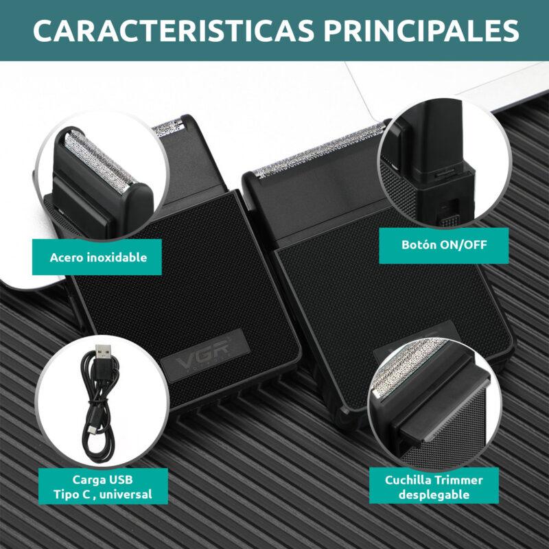 V-376 - Professional Electric Hair Clipper and Smoothing for Men Rechargeable - VGR — image 5
