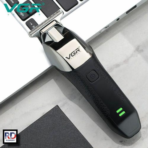 V-171 Professional Electric Hair Clipper for Men from VGR - Rechargeable, Black/Silver