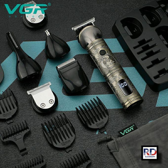 V-106 Professional Electric Hair Clipper for Men from VGR - Rechargeable, Multi-Function, 21 Pieces — image 3