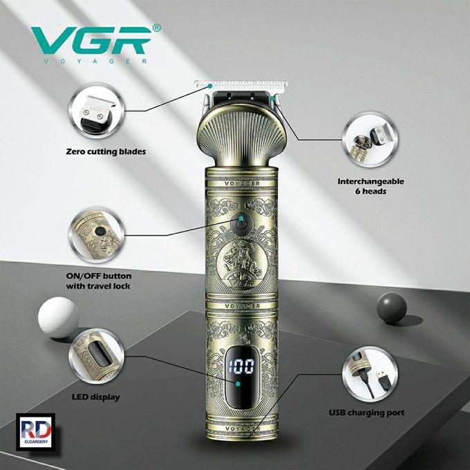 V-106 Professional Electric Hair Clipper for Men from VGR - Rechargeable, Multi-Function, 21 Pieces — image 4