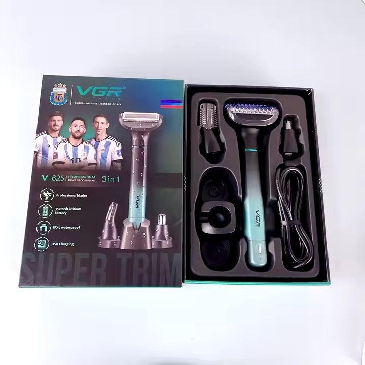 V-625 Nose, Ear, and Eyebrow Hair Clipper - Multi-Use, Water Resistant, USB Type-C Charging — image 5