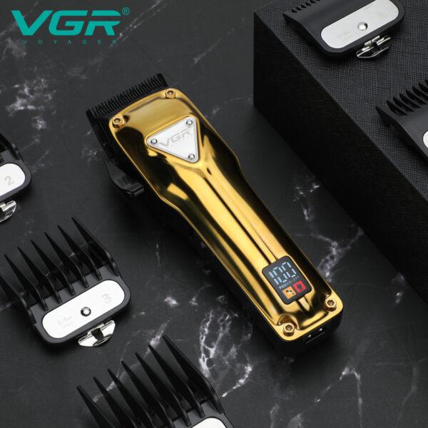 V-136 - Professional Electric Hair Clipper for Men from VGR, Rechargeable, Multi-Setting, Modern Design — image 3