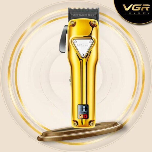 V-136 - Professional Electric Hair Clipper for Men from VGR, Rechargeable, Multi-Setting, Modern Design