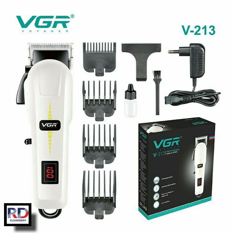 V-213 - Professional Electric Hair Clipper for Men Rechargeable, Multi-Blade Cutting, 2000mAh Lithium Battery — image 2