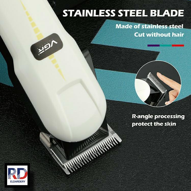 V-213 - Professional Electric Hair Clipper for Men Rechargeable, Multi-Blade Cutting, 2000mAh Lithium Battery — image 3