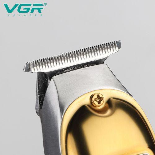 V-057 Professional Electric Hair Clipper for Men Rechargeable by VGR - Stainless Steel — image 3